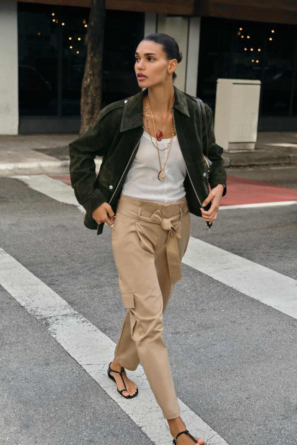 PAPERBAG CARGO TROUSERS