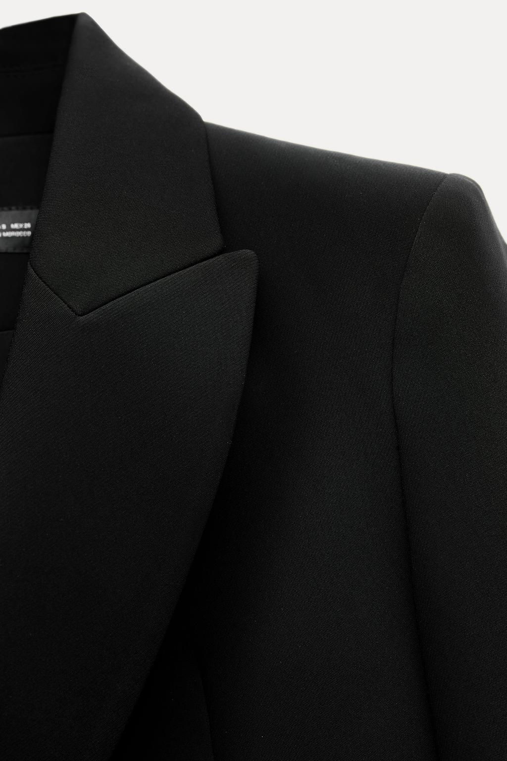 OPEN CROPPED BLAZER - Zara фото 4