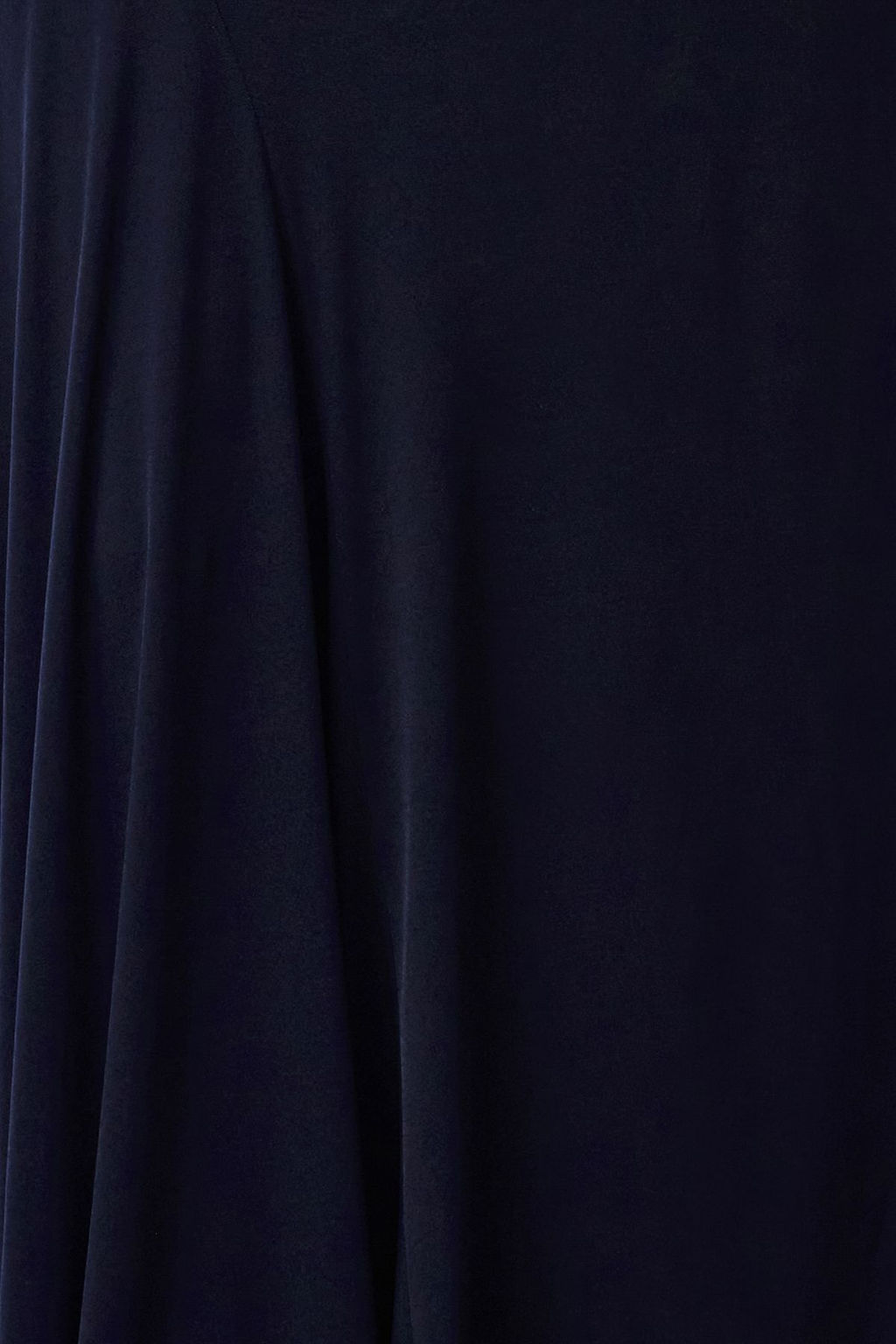 TRENDYOLMILLA Lacivert Fitted/Vucuda Oturan Dik Yaka Uzun Kollu Esnek Maxi Orme Elbise TWOAW25EL00099  фото 7