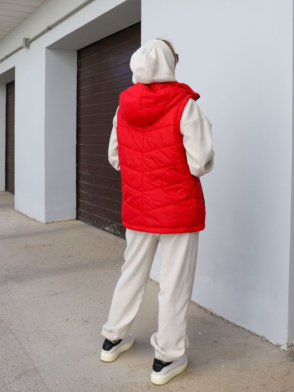 Женская Жилетка Г250 красный от Спортсоло