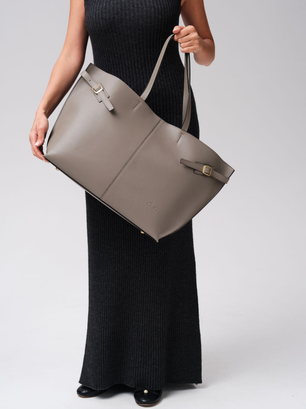 Сумка Laura DBR 31170 серо-коричневый  фото 5