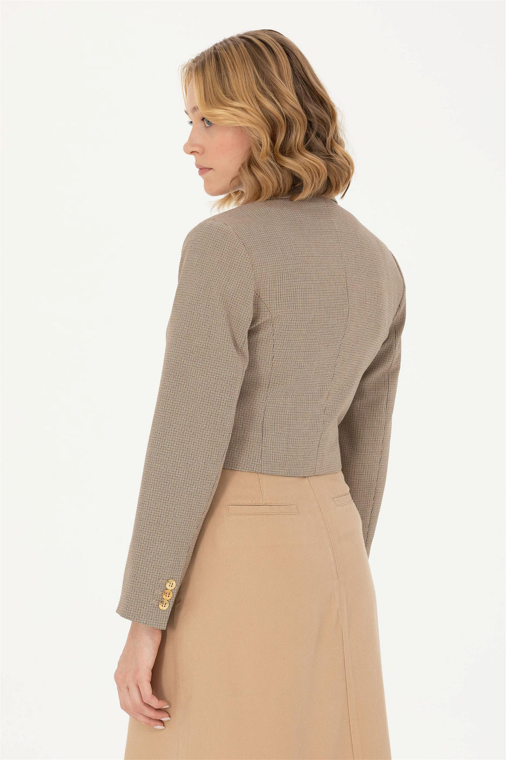 Женская куртка светло-коричневого цвета Неожиданная скидка в корзине - U.s. polo assn фото 5