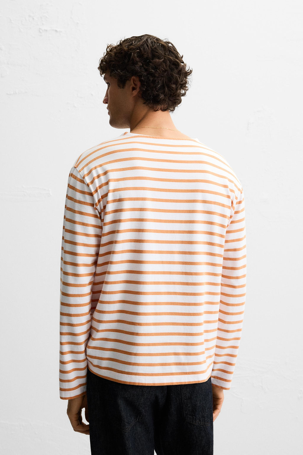 STRIPED JACQUARD T-SHIRT - Zara фото 3