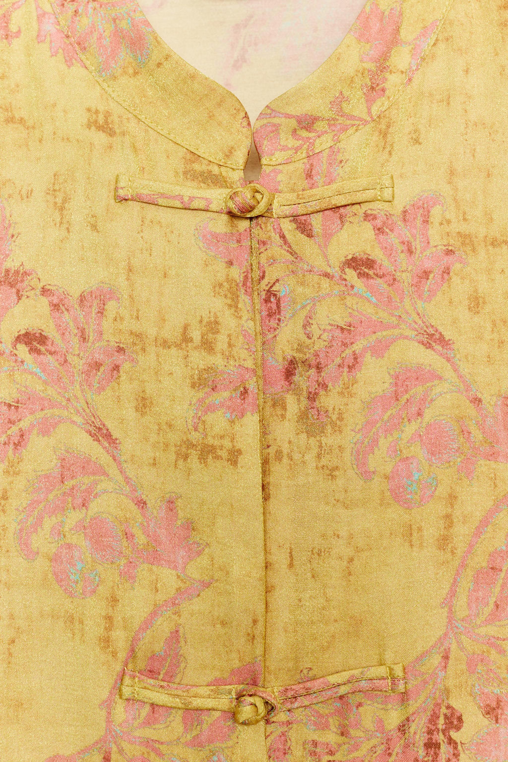 CAMISA KIMONO ESTAMPADA ALAMARES / Multicolor - Zara фото 9