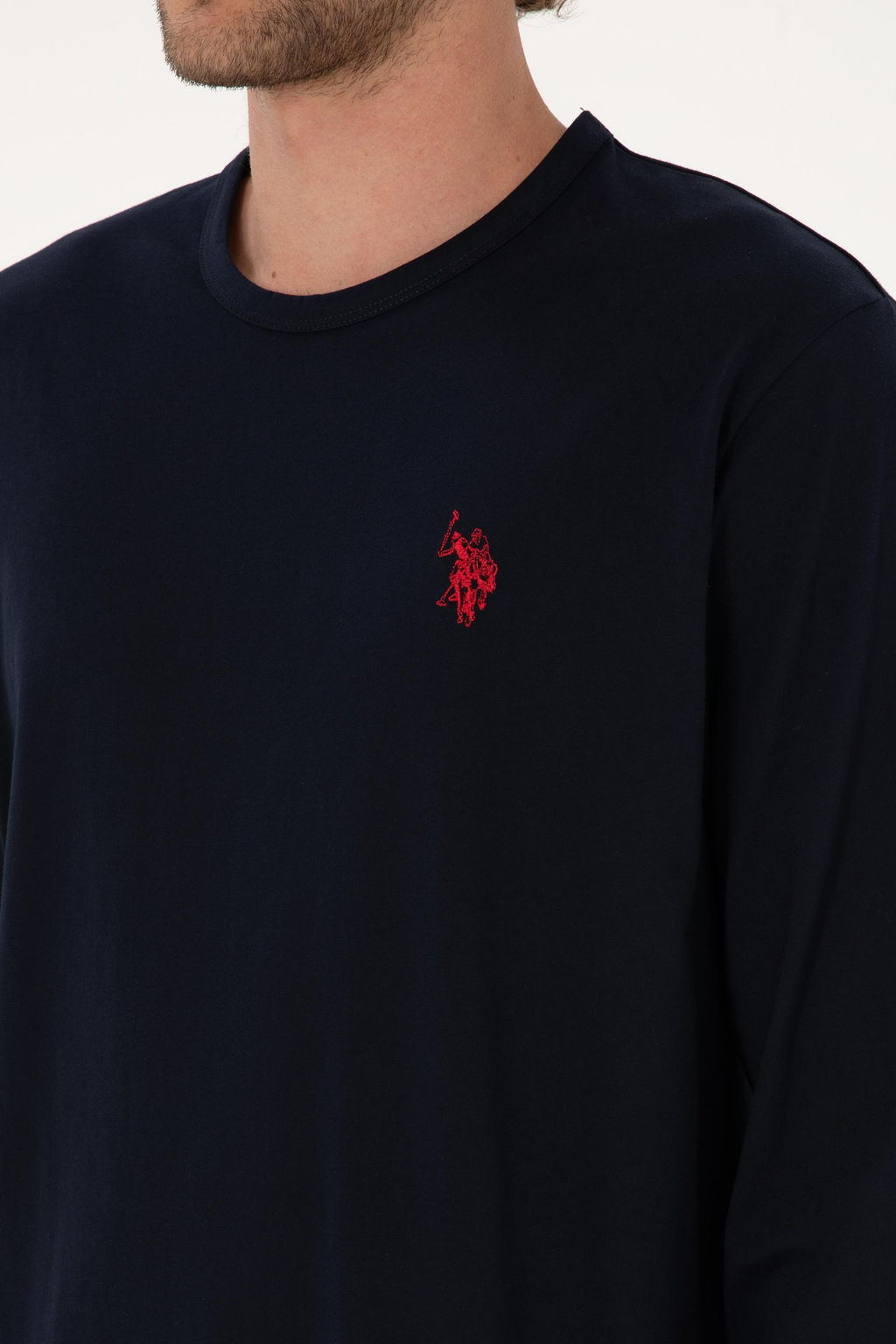 Erkek Lacivert Pijama Tak_m_ Sepette S_rpriz _ndirim - U.s. polo assn фото 7
