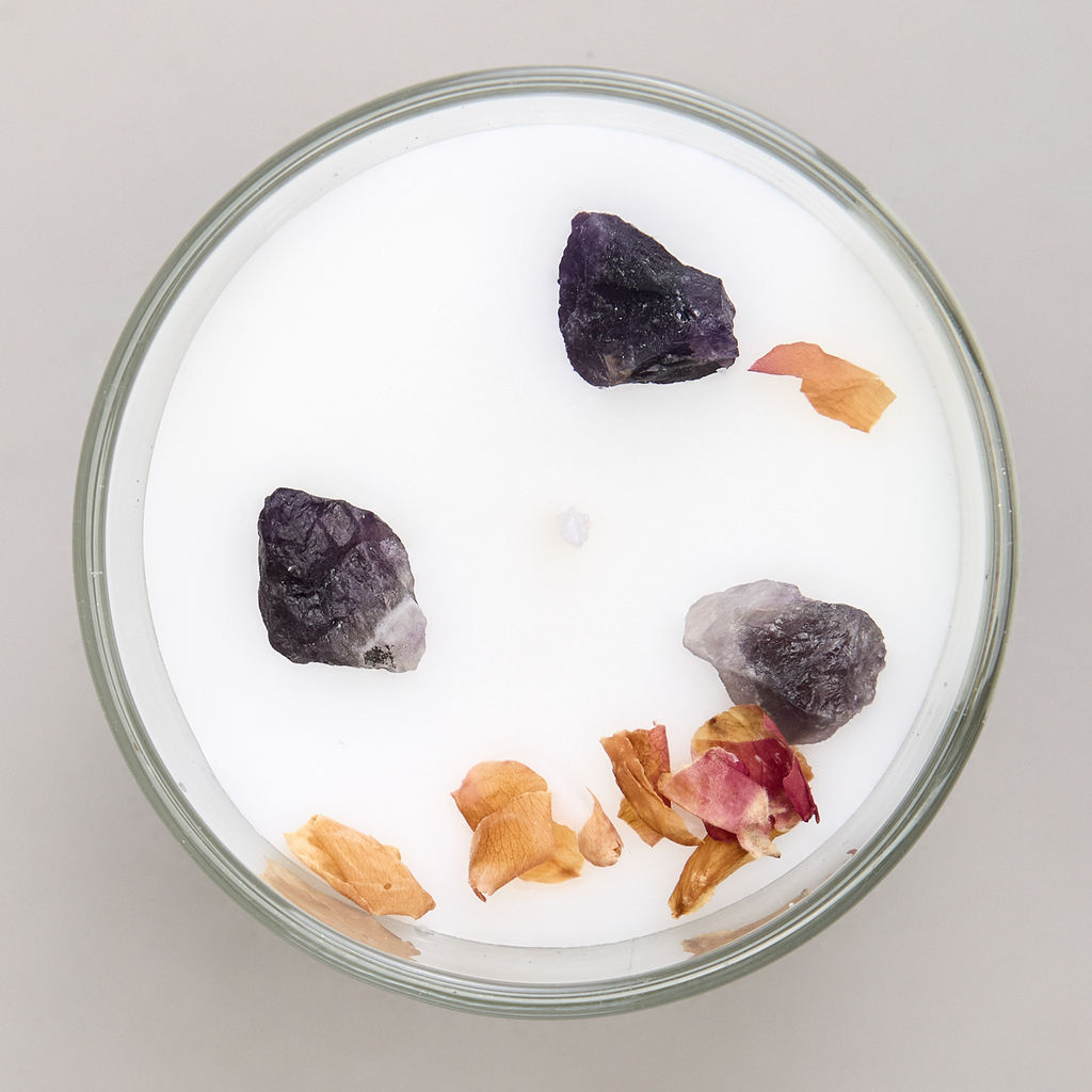 СВЕЧА АРОМАТИЗИРОВАННАЯ В СТАКАНЕ PARADISE WHITE MUSK 8*9 СМ - Lefard фото 4