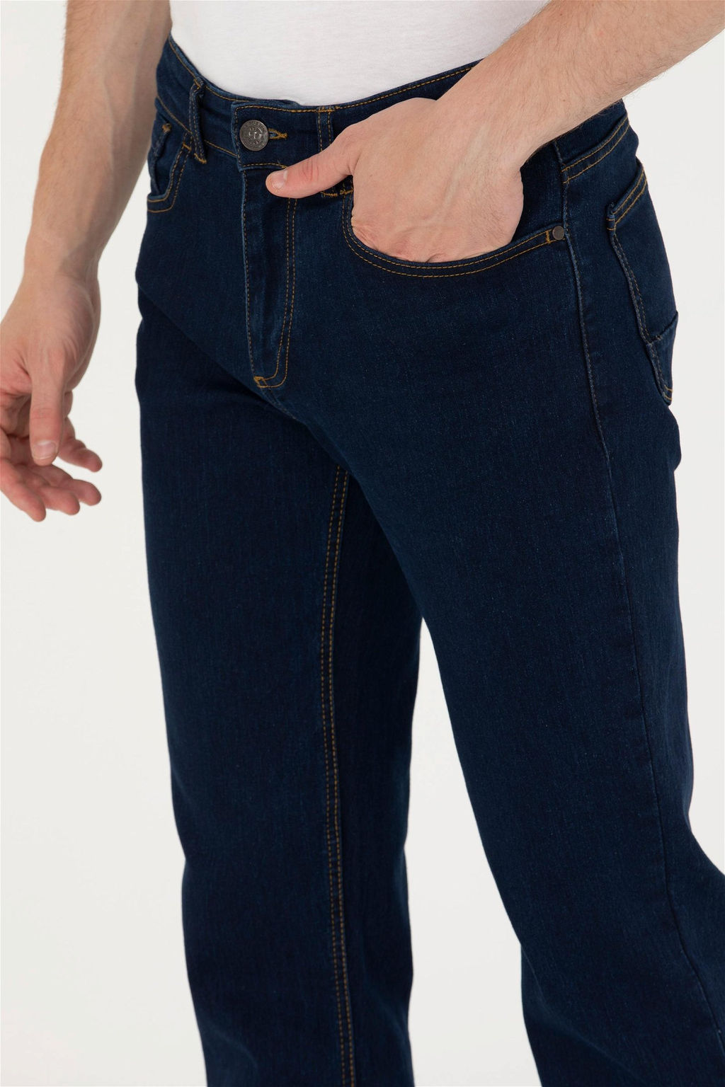 U. S. Polo Assn / Мужские темно-синие джинсовые брюки - U.s. polo assn фото 13