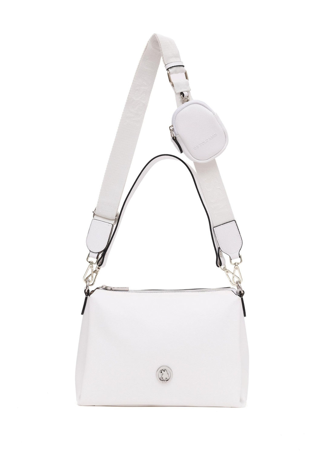 Женская белая сумка - U.s. polo assn фото 6