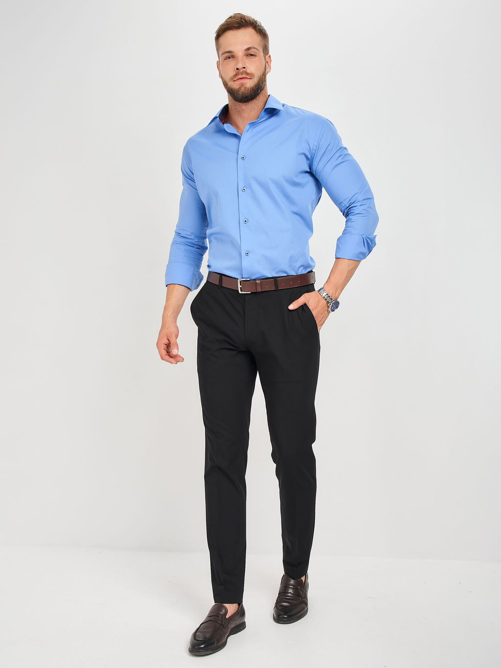 Сорочка мужская длинный рукав CASINO c220/157/004/Z/3p фото 9