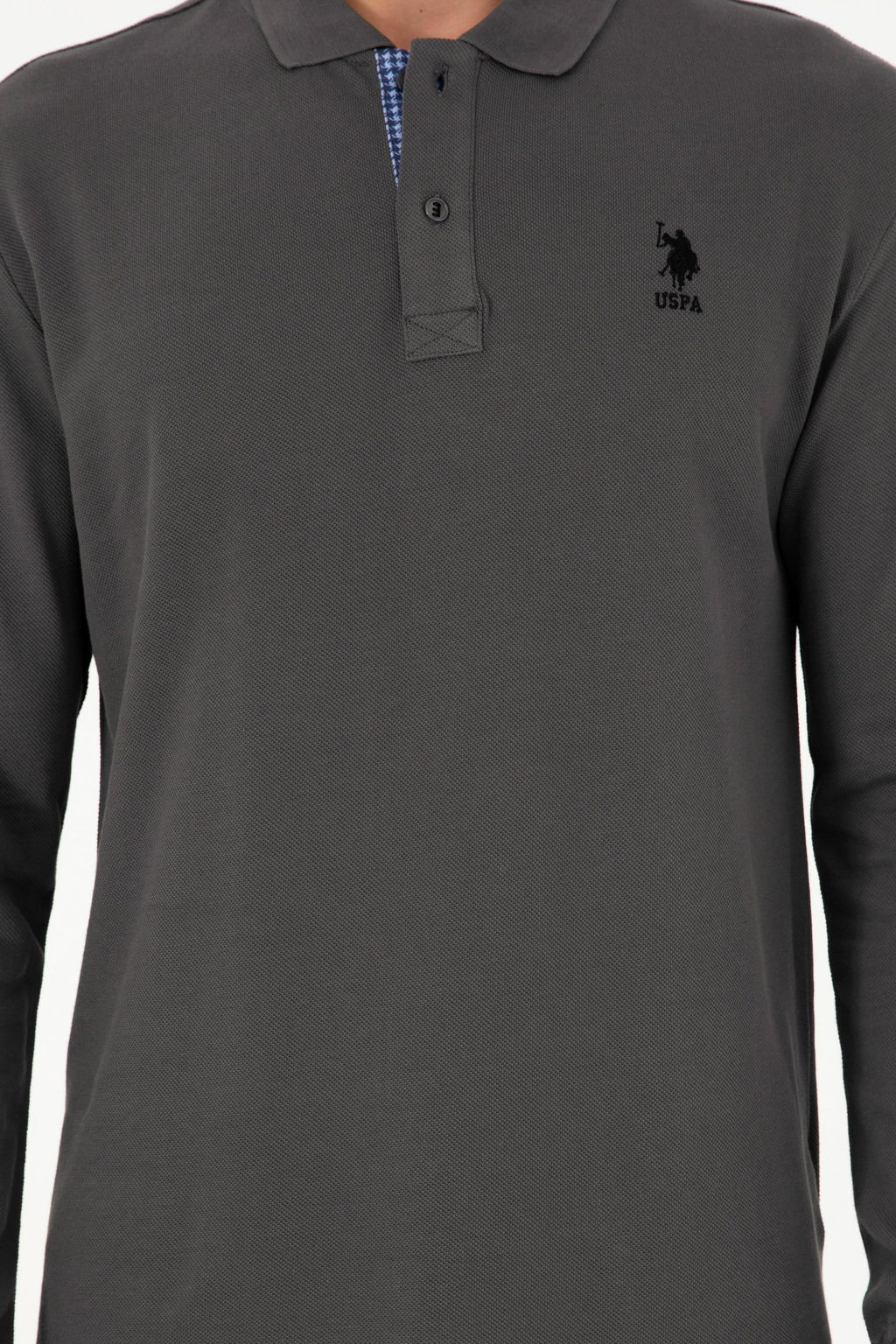 Мужской базовый свитшот антрацитового цвета Неожиданная скидка в корзине - U.s. polo assn фото 6