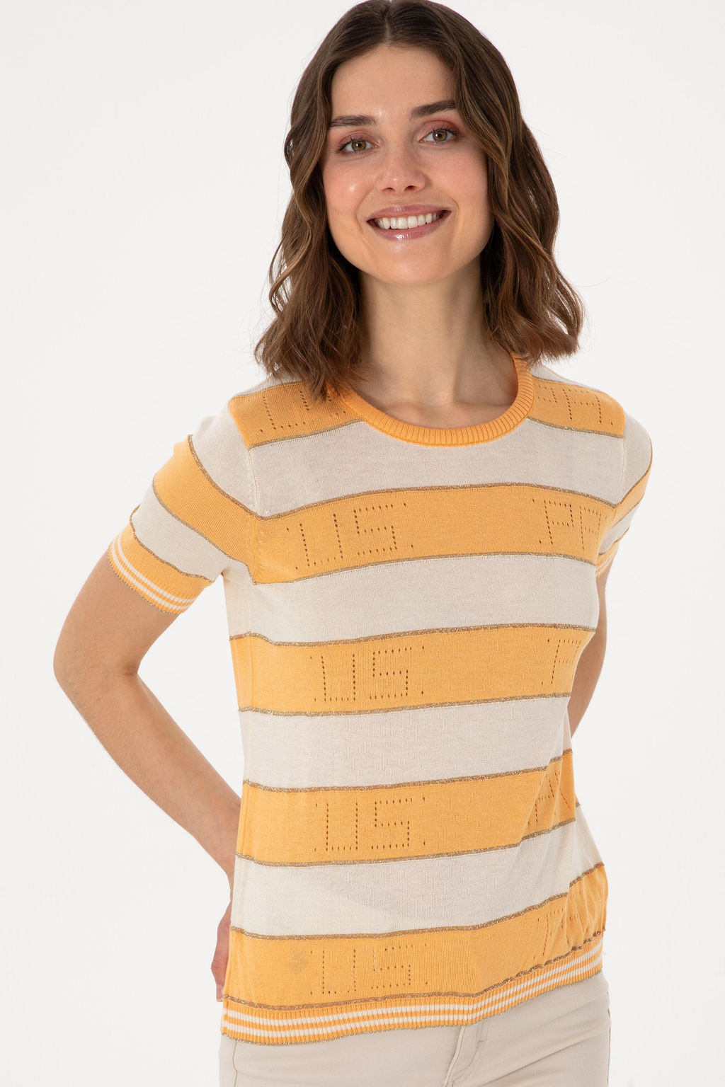 Kad_n Turuncu Kazak Sepette S_rpriz _ndirim - U.s. polo assn фото 3