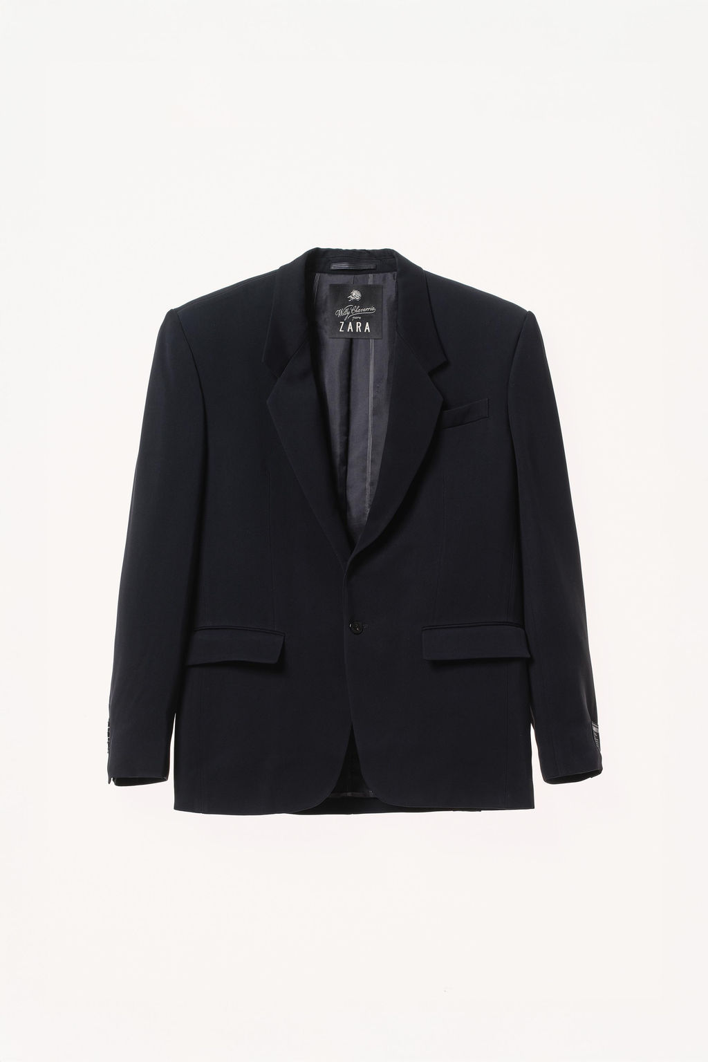 BLAZER TRAJE VISCOSA WILLY CHAVARRIA X ZARA / Marino  фото 4