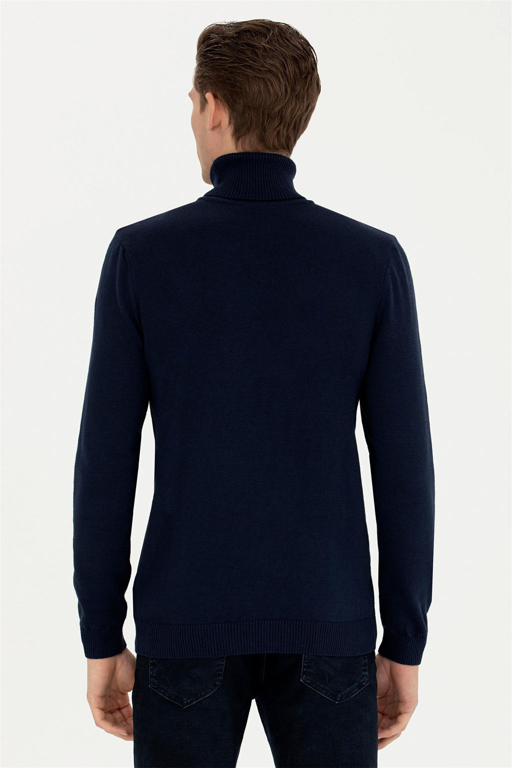 Мужской темно-синий свитер - U.s. polo assn фото 12