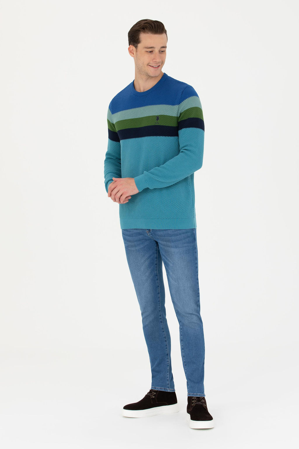 U. S. Polo Assn Мужской масляный свитер Неожиданная скидка в корзине - U.s. polo assn фото 18