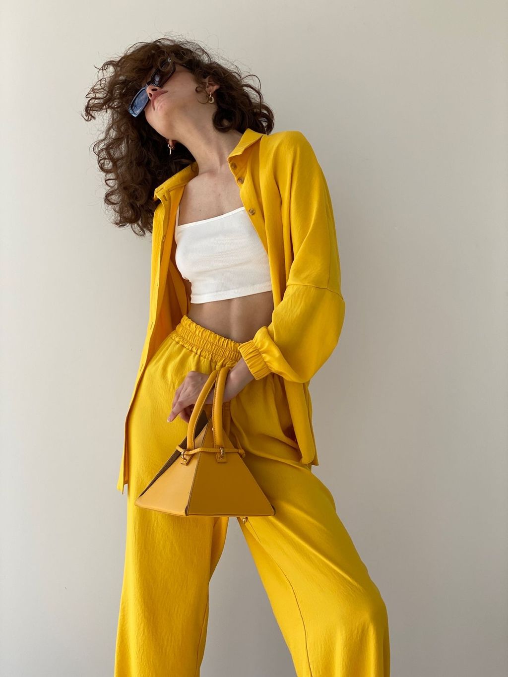 9406 Костюм летний в цвете шафран - Martichelli фото 11