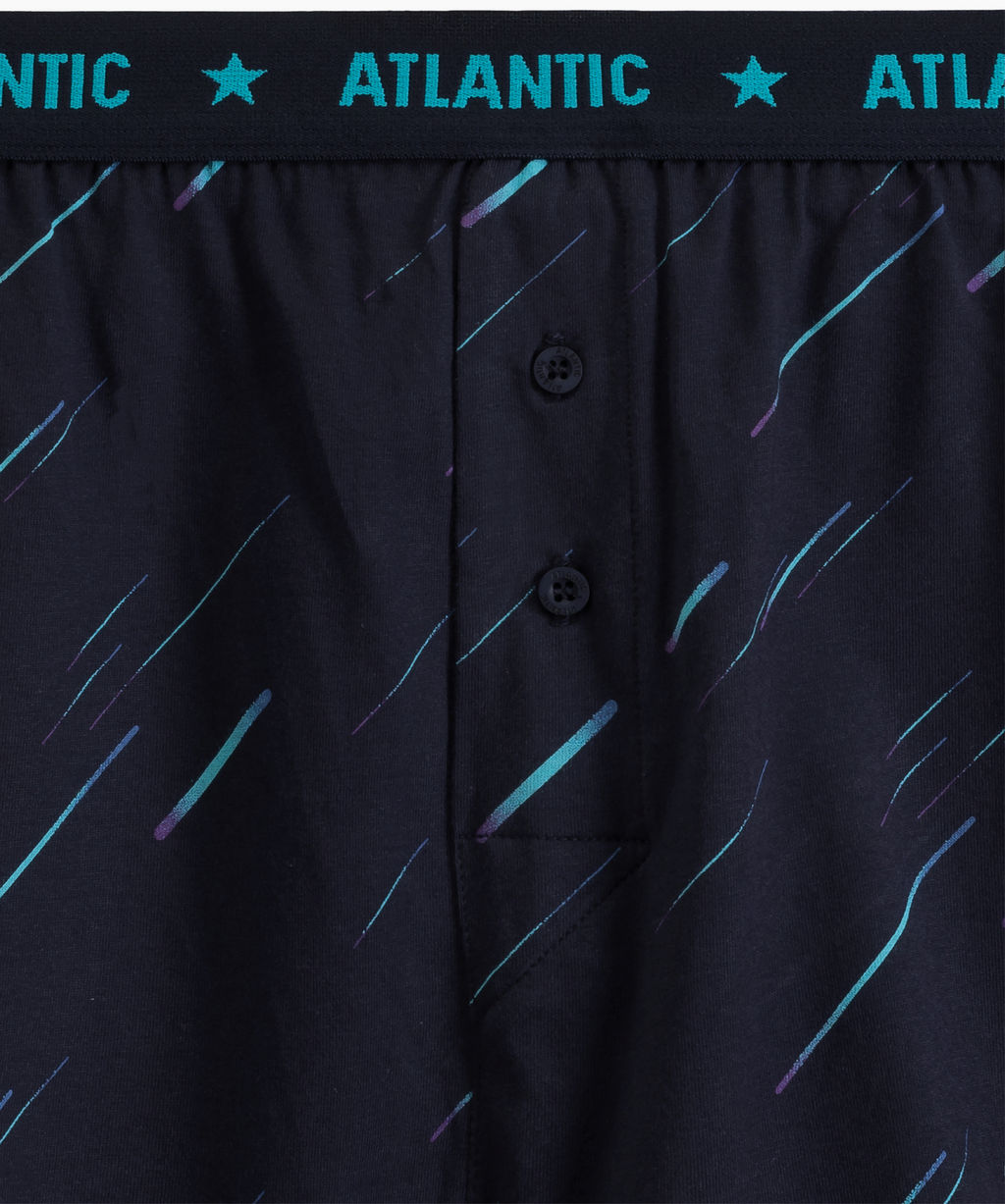 ATLANTIC 2MBX-085 Трусы боксеры Light - набор 2 шт. темно-синий фото 4