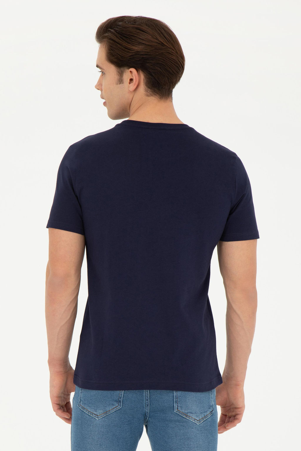 Мужская темно-синяя футболка - U.s. polo assn фото 12