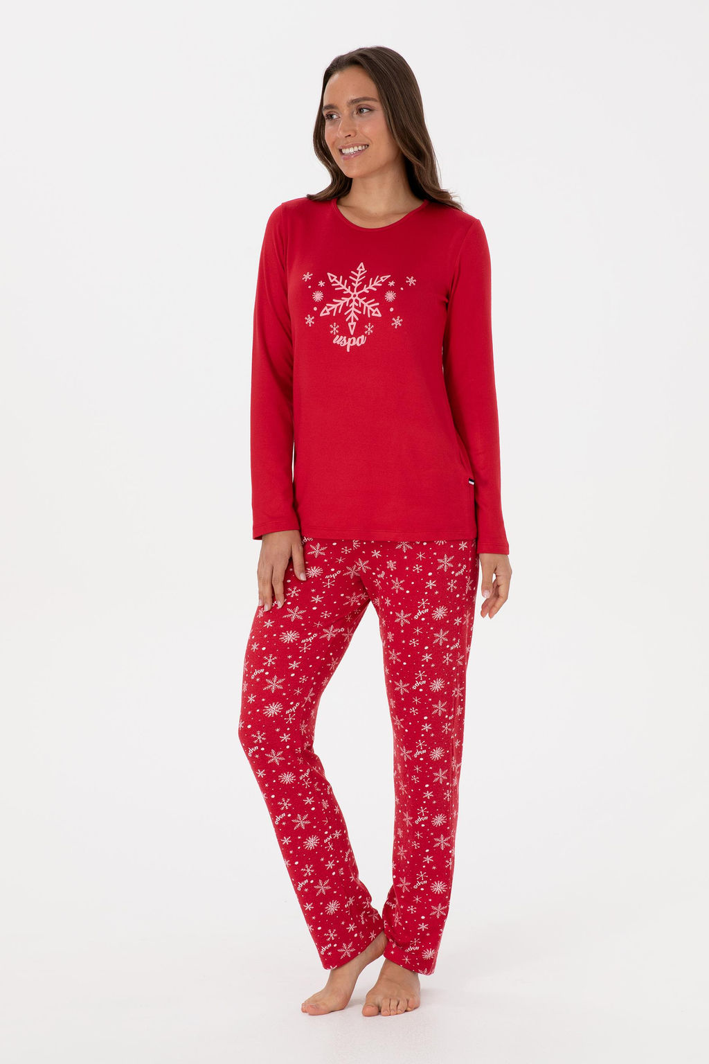 Kad_n K_rm_z_ Pijama Tak_m_ - U.s. polo assn фото 4