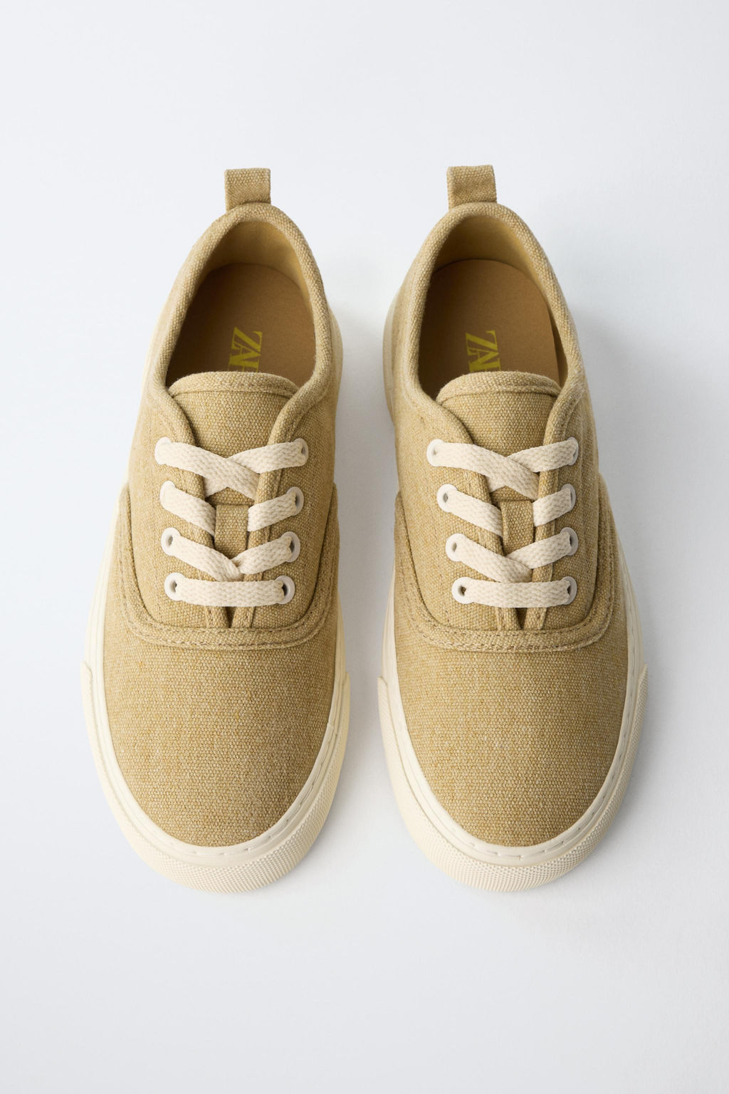 LACE-UP PLIMSOLLS - Zara фото 5