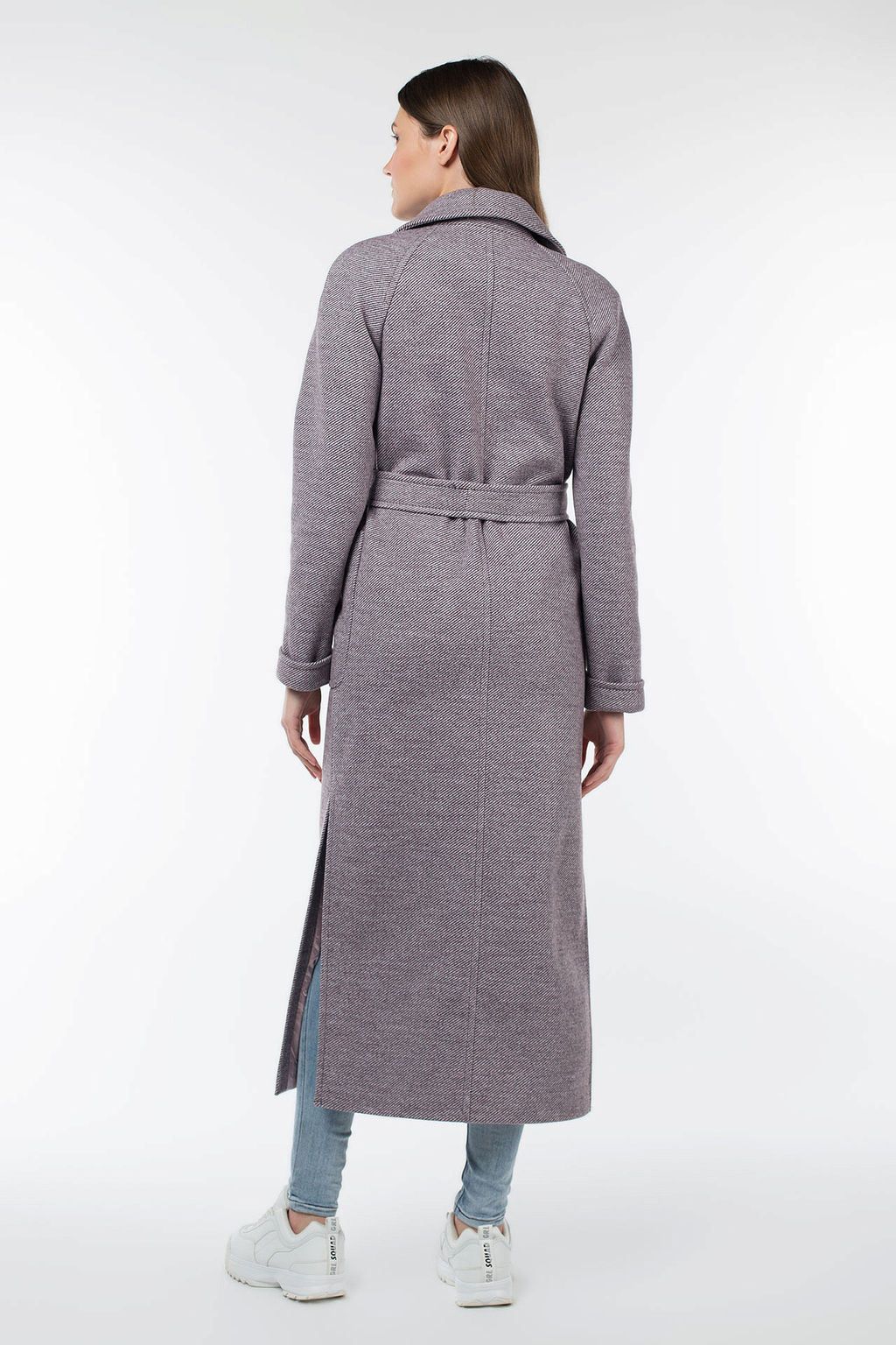 Пальто женское демисезонное Classic Reserve (пояс) - El podio фото 6