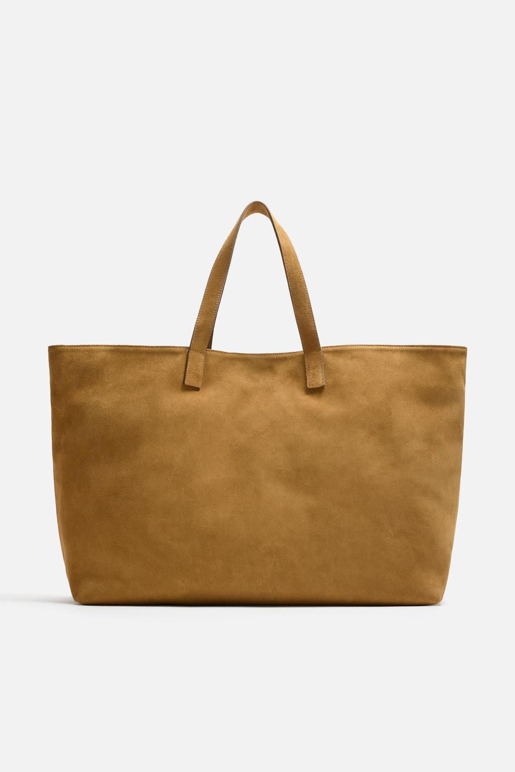 LEATHER SHOPPER BAG - LIMITED EDITION - Zara фото 3