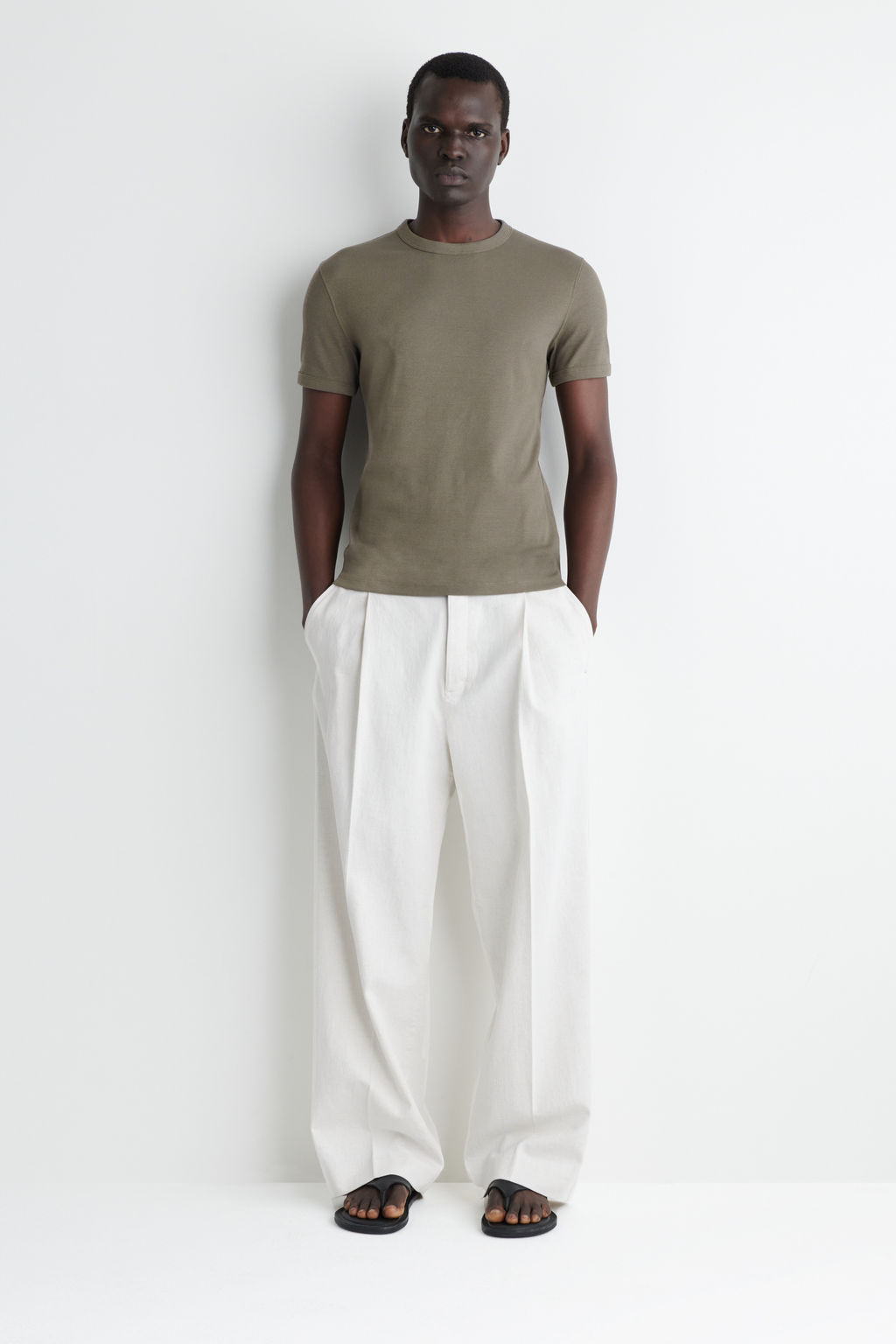 CAMISETA CANAL? ALGOD?N SLIM FIT - H&m фото 2