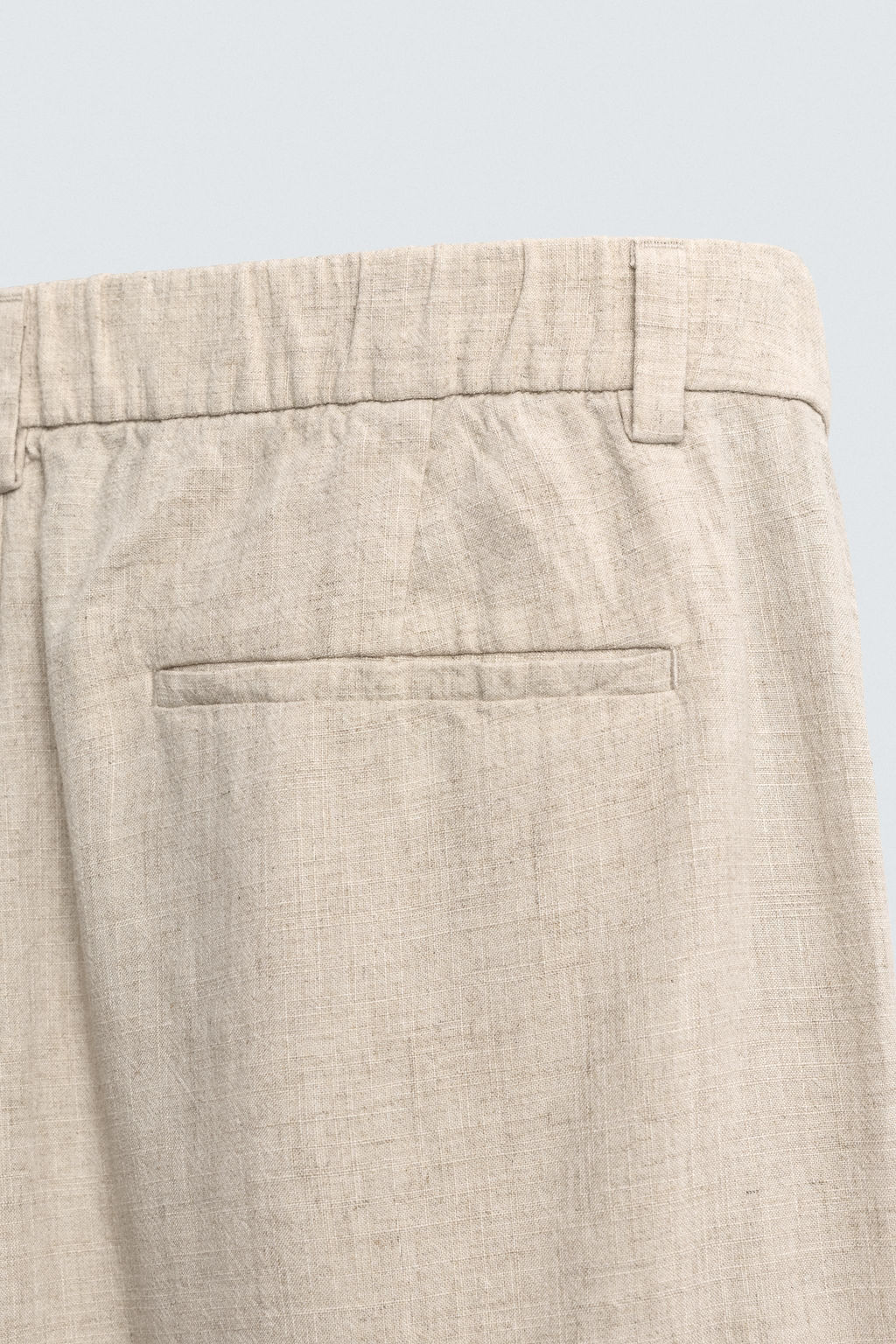FLOWING LYOCELL-LINEN TROUSERS - Zara фото 8
