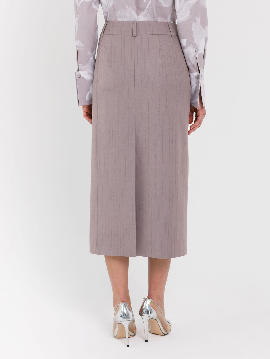 Юбка в полоску