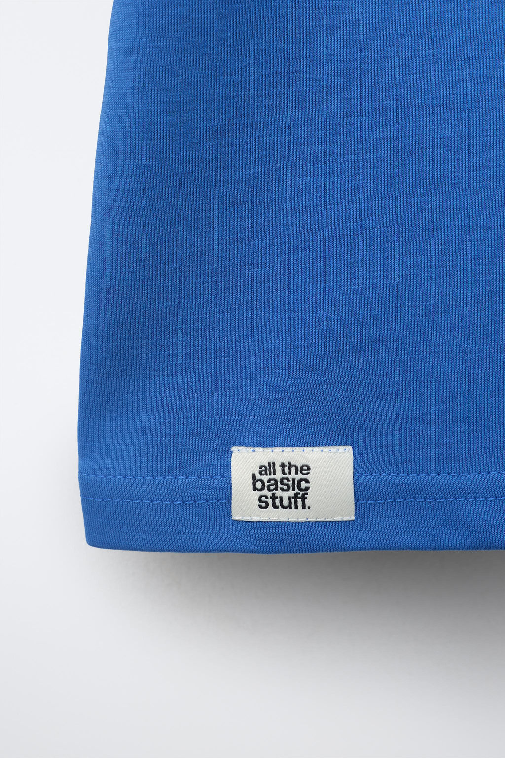 CAMISETA LISA INTERLOCK / Azul?n