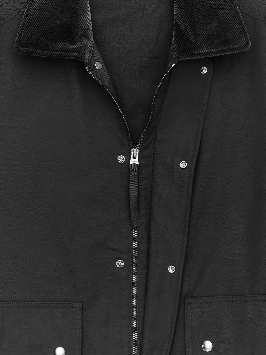 Chaqueta de nailon y algod?n encerada - H&m фото 6