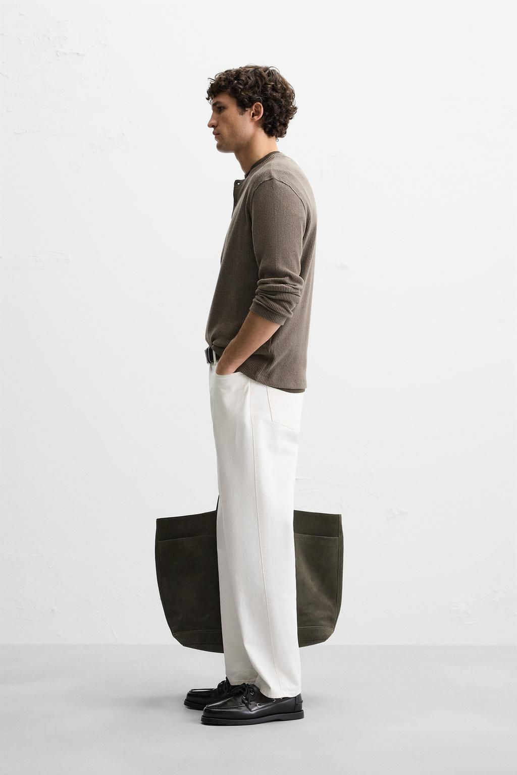 RIBBED TEXTURED T-SHIRT - Zara фото 13