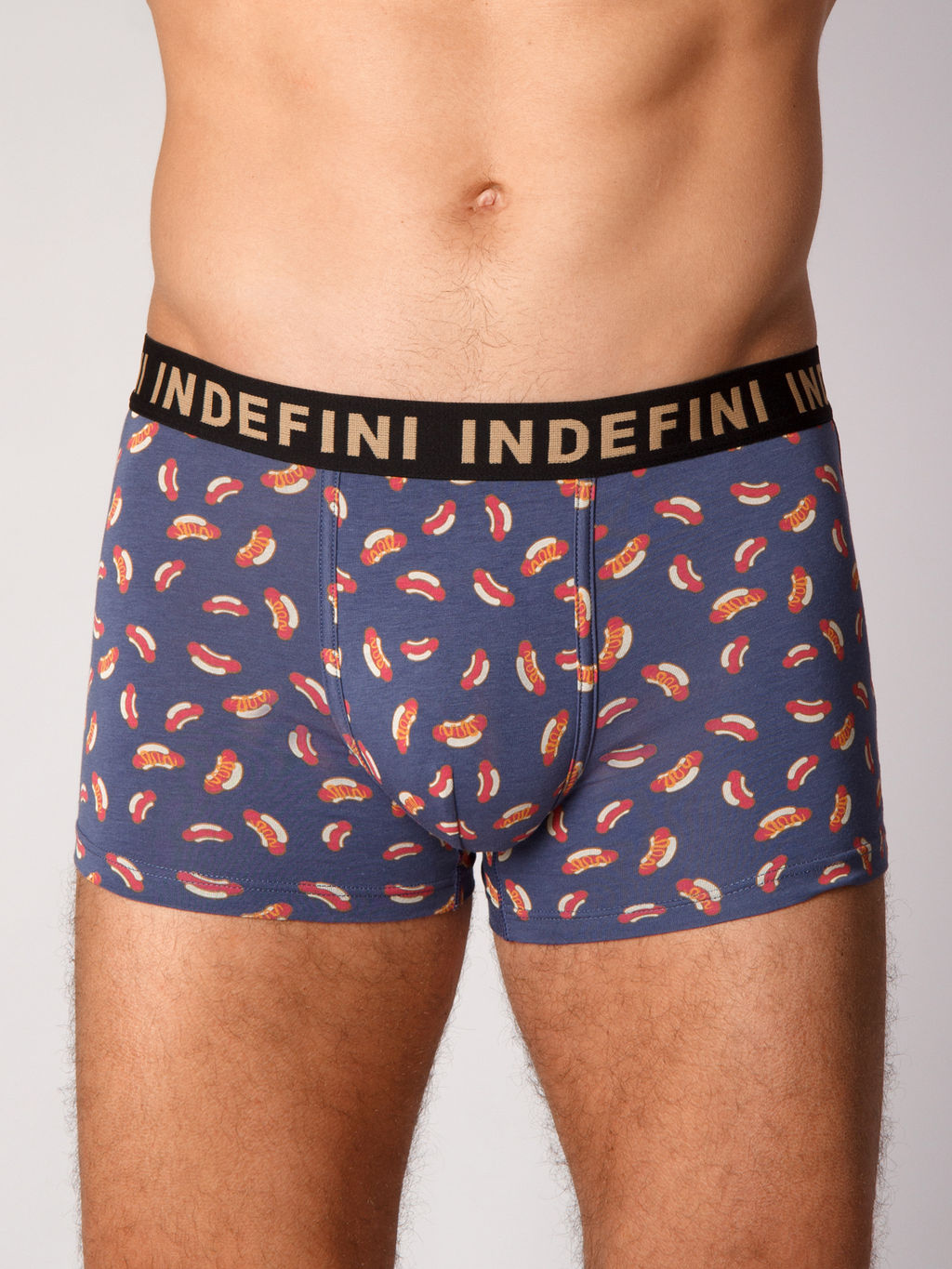Боксеры из бамбука с принтом (Арт. 1091MUF) - Indefini фото 2