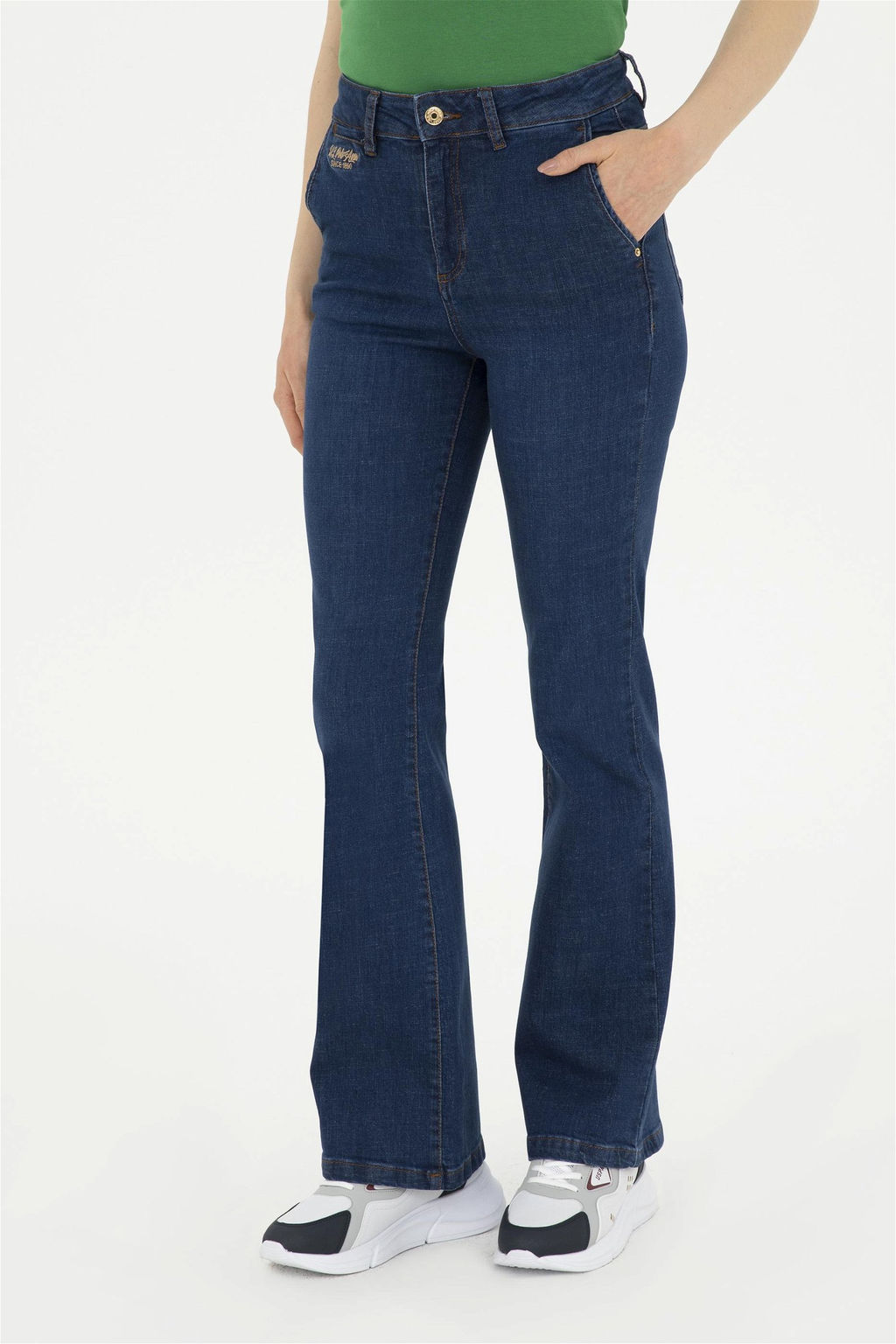 Женские синие джинсовые брюки - U.s. polo assn фото 2