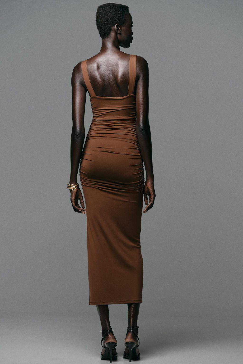 SHELL POLYAMIDE DRESS - Zara фото 13