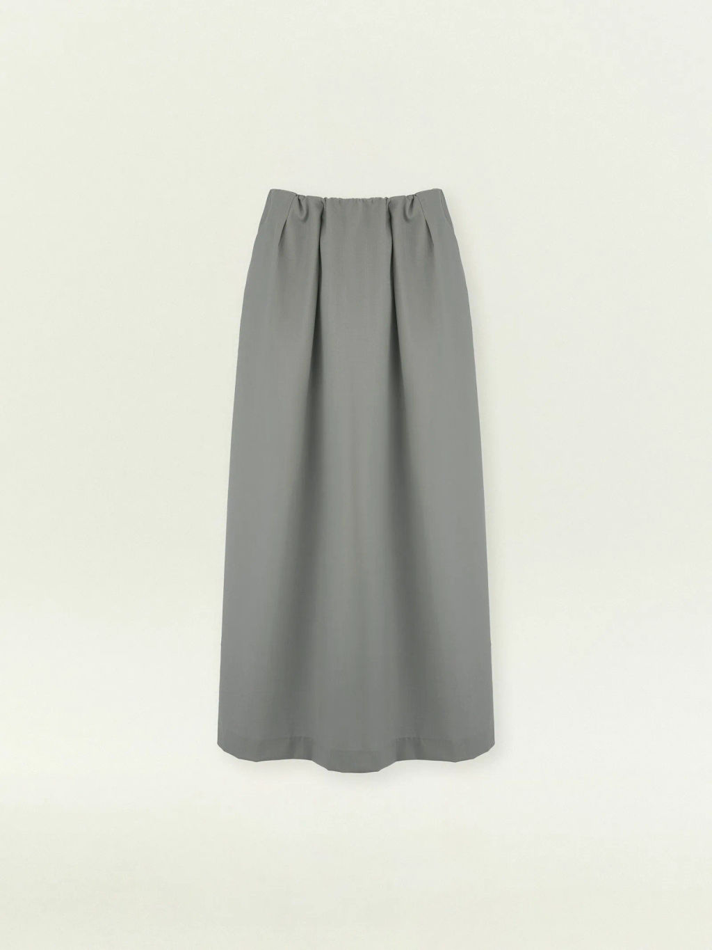 Юбка миди на резинке из костюмной шерсти, S1124/peter - Emka фото 7