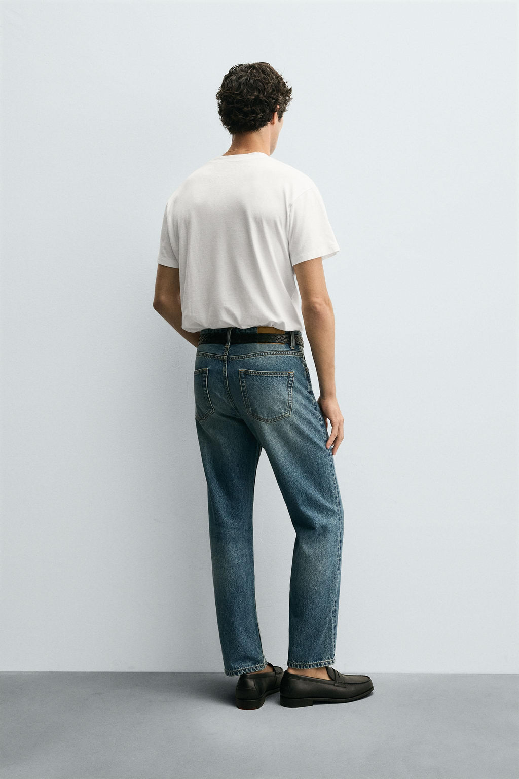 JEANS REGULAR FIT / Azul medio - Zara фото 3