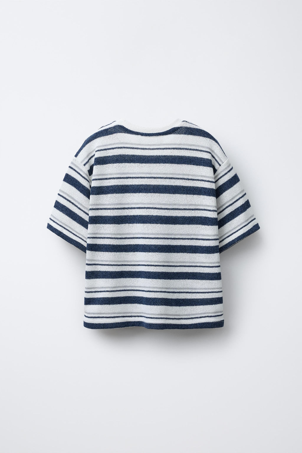STRIPED KNIT T-SHIRT - Zara фото 2