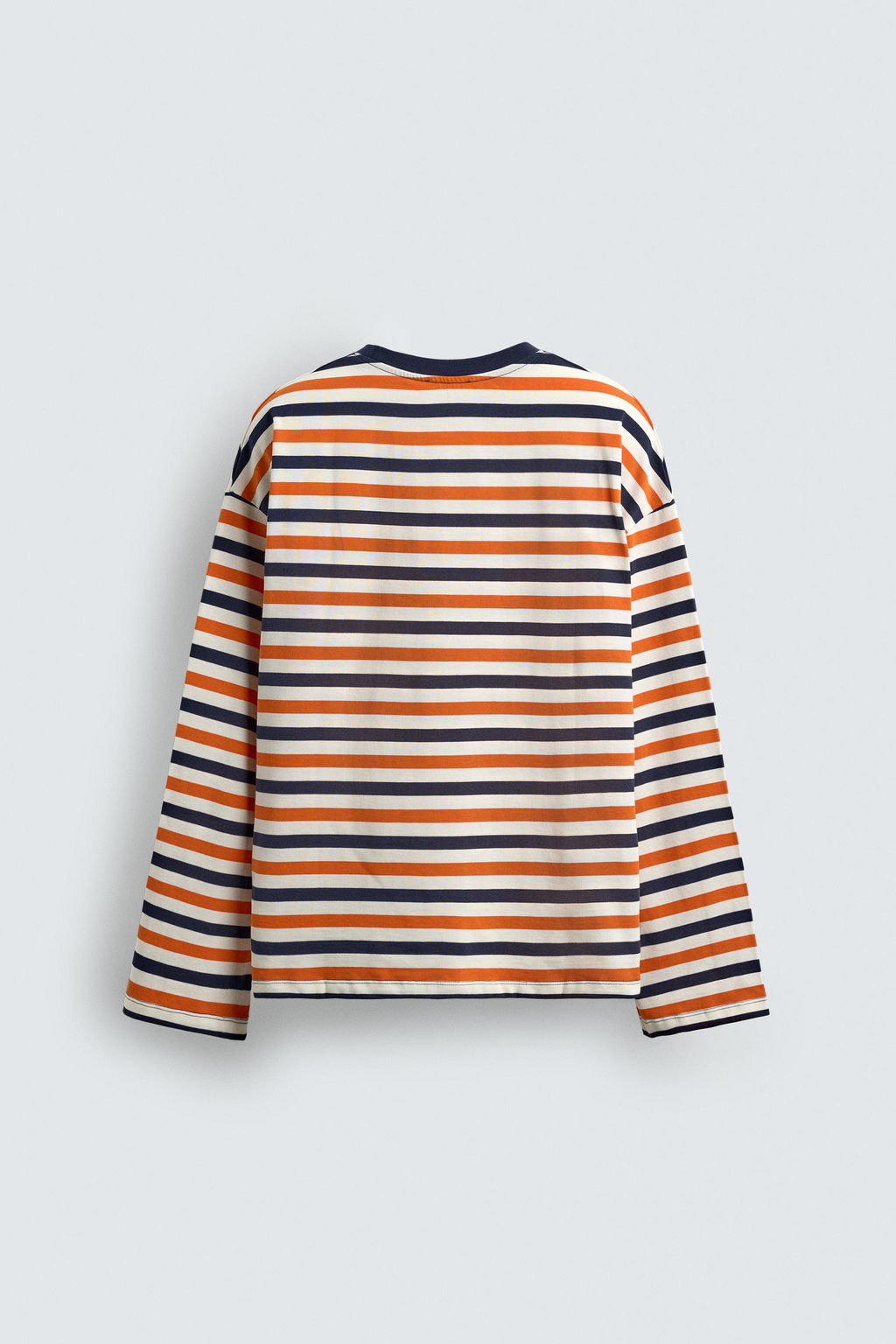 CAMISETA JACQUARD RAYAS PARCHE / rayas