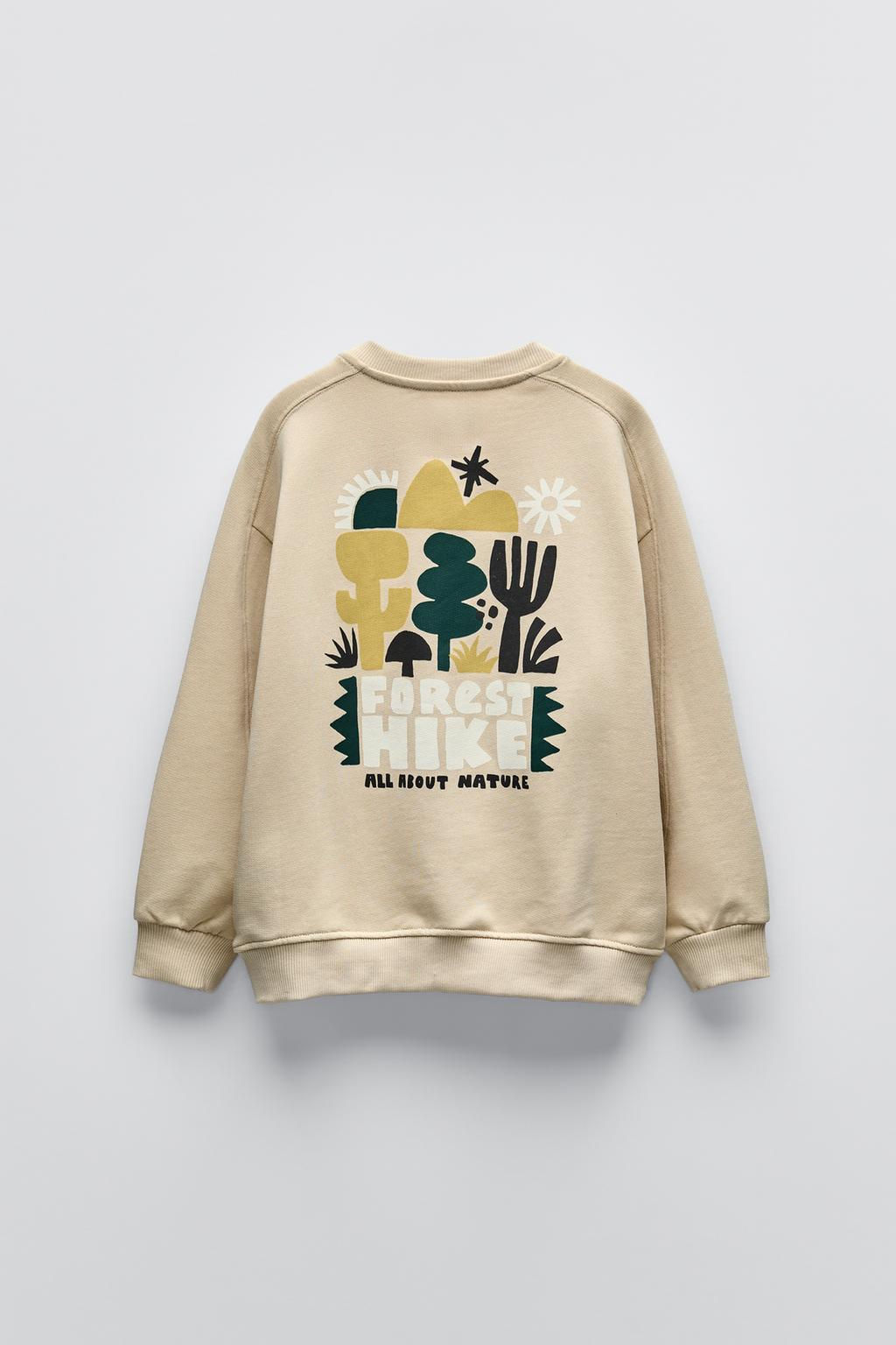 RAISED PRINT SWEATSHIRT - Zara фото 3