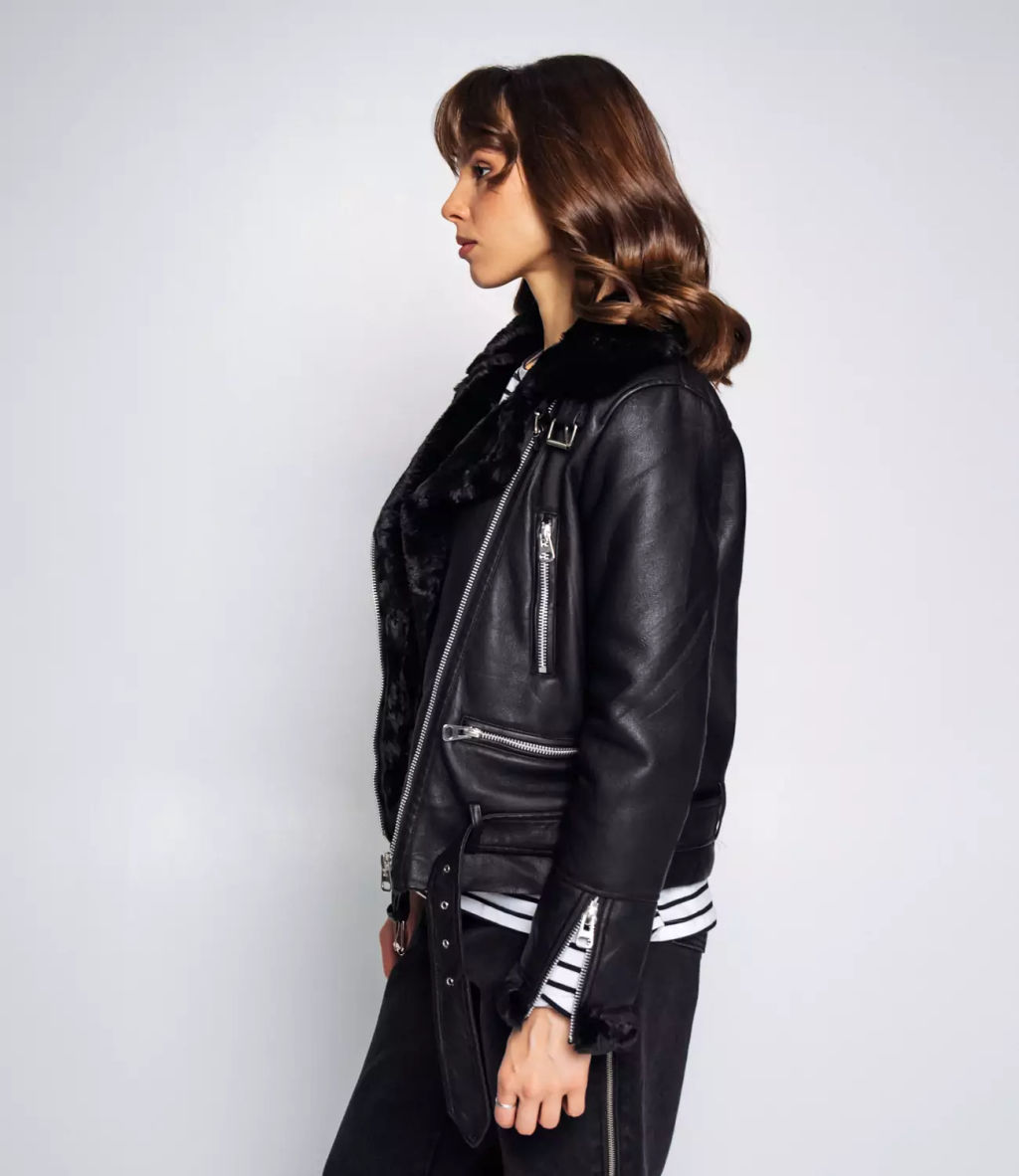 Куртка-дублёнка #КТ908 (3), чёрный