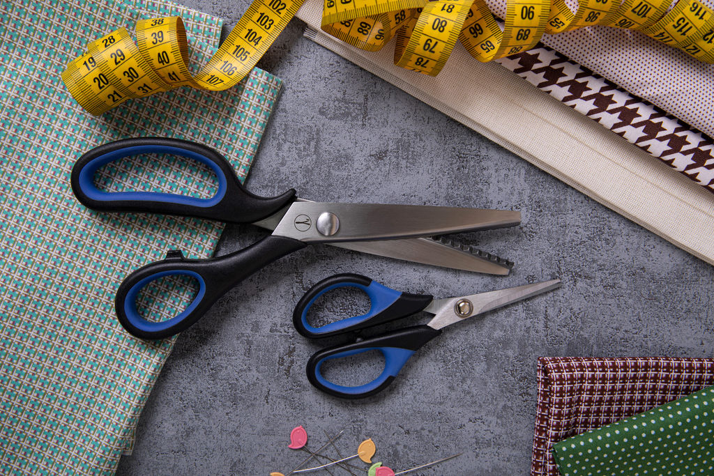 Ножницы Gamma G-ZG -2 зигзаг в блистере 220 мм