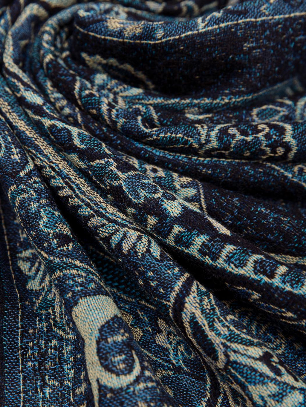 Палантин (шерсть100%)в ассортименте № Тк700/37 - Ганг фото 3