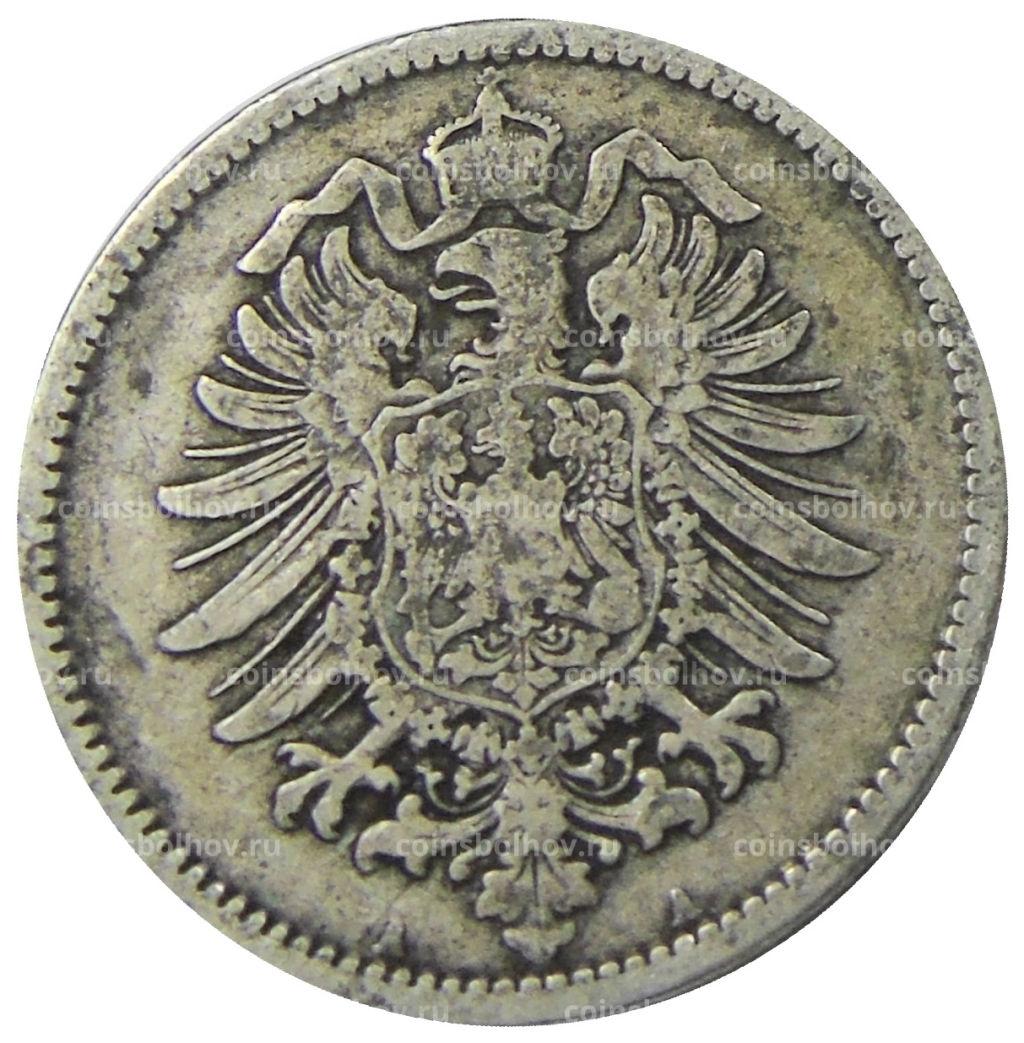 1 марка 1875 года A Германия