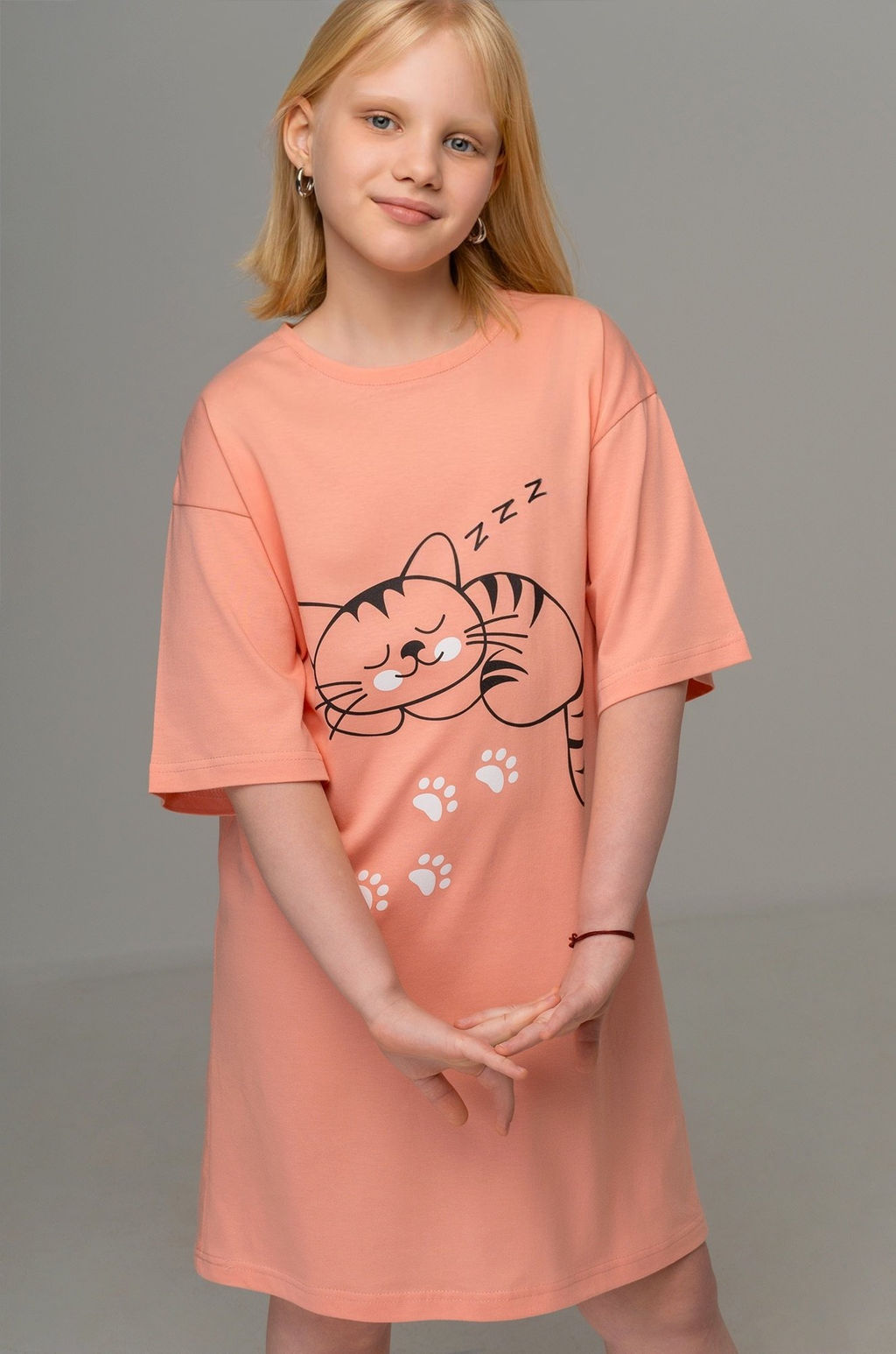 Туника оверсайз для девочки Happyfox  фото 28