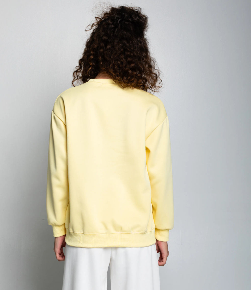 Свитшот #КТ2006 (7), жёлтый