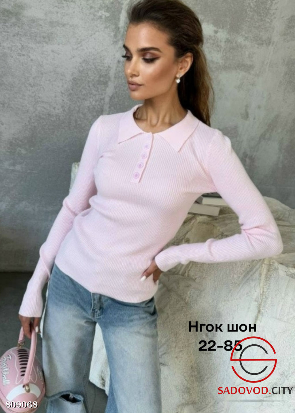 Кофта женская на пуговицах - Bruno фото 2