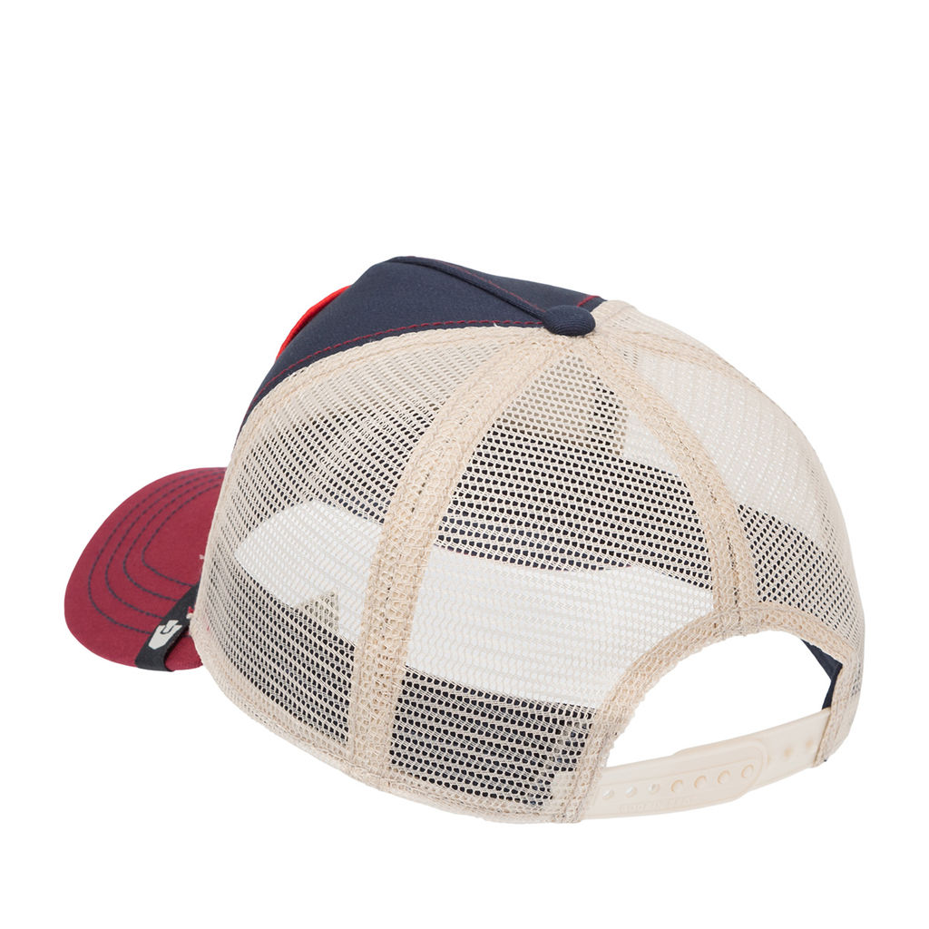 Бейсболка GOORIN BROTHERS арт. 101-2458 (темно-синий / бордовый)  фото 2