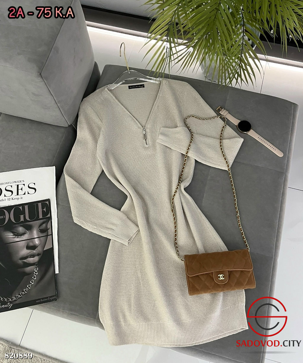 Платье женское на полузамке - Bruno фото 4