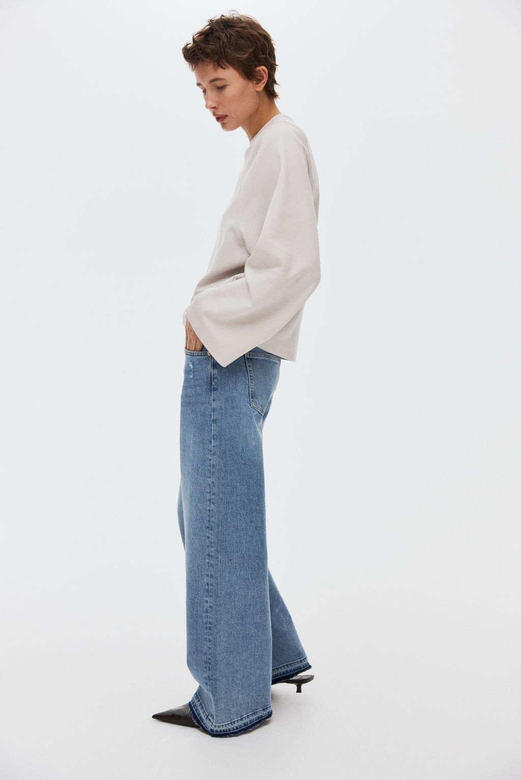 Top interlock oversize - H&m фото 5