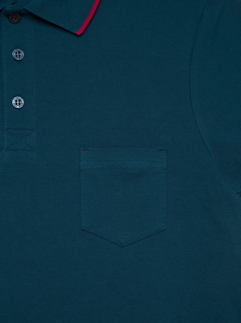 DIWARI Футболка-поло с контрастной отделкой MD 944 legion blue